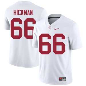 Baker Hickman White Men College Football Official #66 UA Crimson Tide Jerseys 191241-323 - Image 1