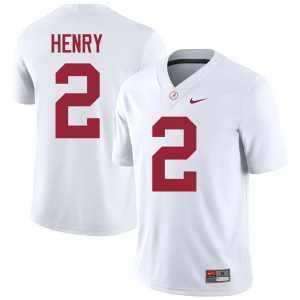 Derrick Henry Men Bama #2 Stitched White College Football Jersey 311652-982 - Image 1