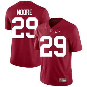 Fredrick Moore Crimson Limited College Football #29 UA Men Jerseys 578996-347 - Image 1