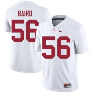 JD Baird Go Bama Men #56 College Football White University Jersey 809322-819 - Image 1