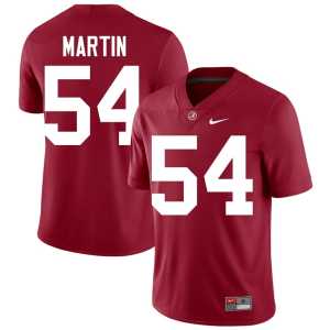 JD Martin #54 Men College Football Stitched Crimson Roll Tide Jersey 344342-589 - Image 1