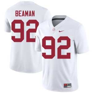 Jeremiah Beaman 2026 College Football White Men Bama #92 Jerseys 530079-612 - Image 1