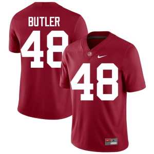 Prince Butler Men #48 2026 Crimson University of Alabama College Football Jerseys 343424-503 - Image 1