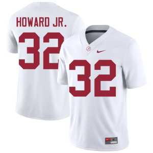 Corey Howard Jr. College Football #32 Alabama Men White University Jersey 597514-189 - Image 1